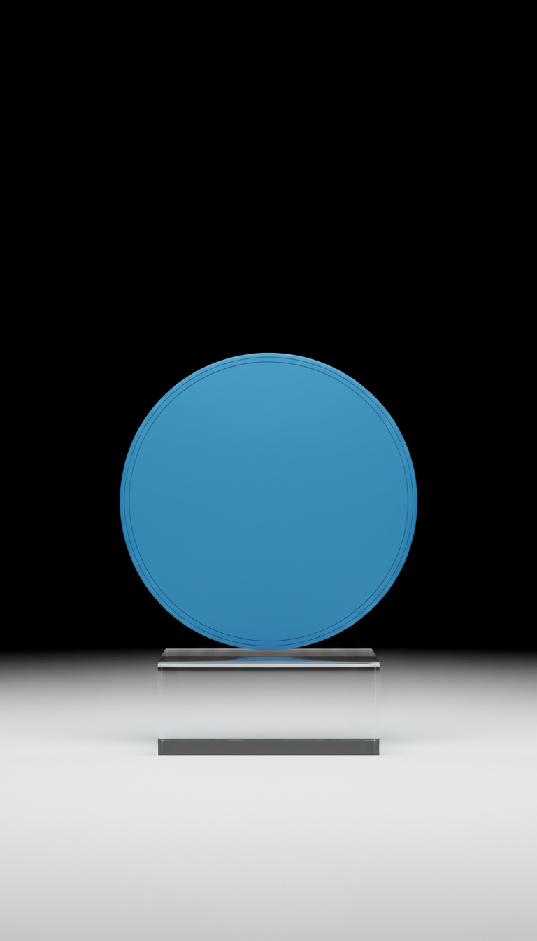 Electric Blue Wireless Charging Pad